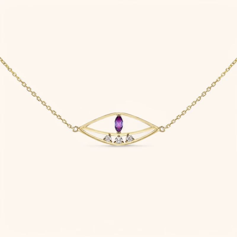 L'oeil Signature Conscious Diamond  | Gold Vermeil